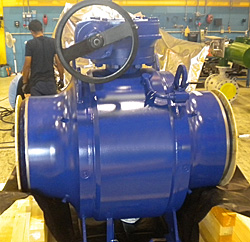 Ball_Trunnion Mounted Welted Body - Application